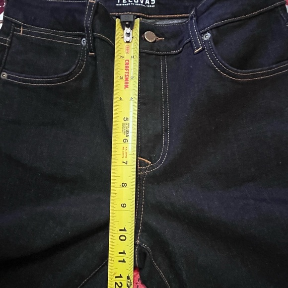 Tecovas High rise blue skinny jeans women’s NWT W28 Inseam 29 - Picture 9 of 13